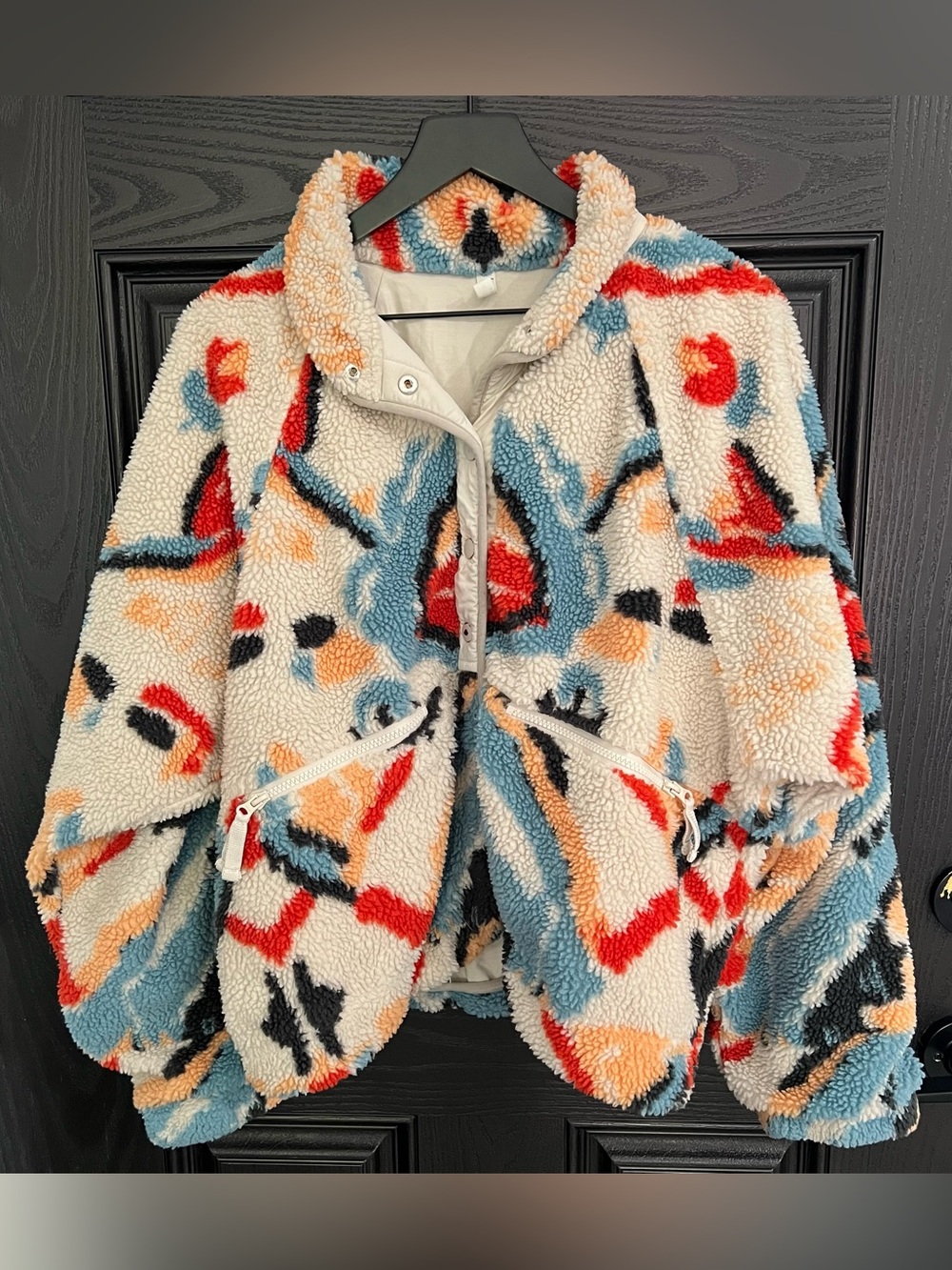 Free People Movement Hit The Slopes Fleece Jacket Size Large